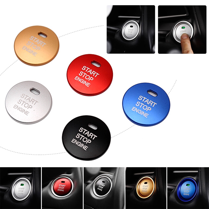 Miếng dán nút đề dành cho xe Mazda 2,3,6,Cx5, Cx9-Còn 2 màu xanh và màu vàng