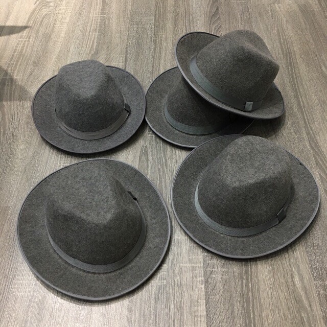 Mũ Unisex Mũ Phớt Rơm Mũ Nỉ Mềm Du Lịch Rộng Vành Nam Nữ Fedora Cowboy Mũ Mùa Hè