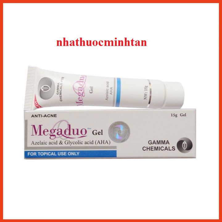 Gel giảm mụn ẩn và thâm gamma megaduo gel 15 gram