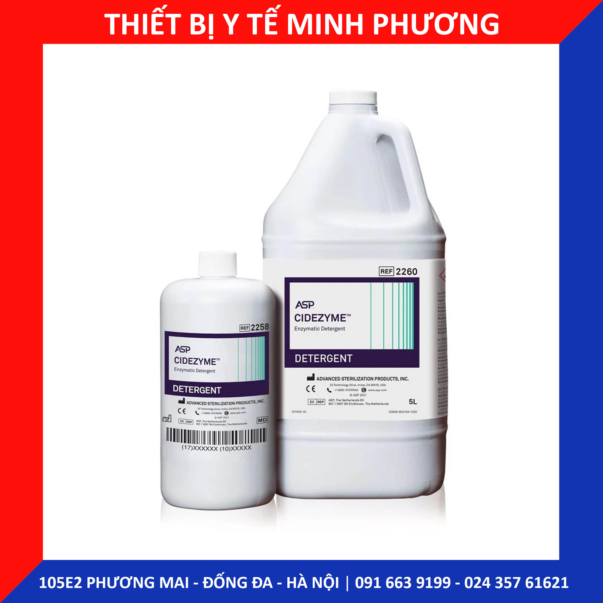 Dung dịch khử khuẩn dụng cụ Cidezyme