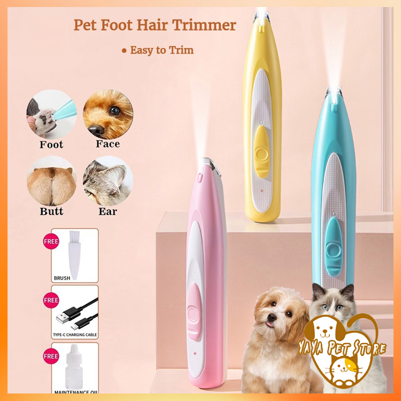 Tông đơ tỉa lông cho thú cưng có đèn LED ,Tông Đơ tỉa lông cho chó/mèo loại sạc điện