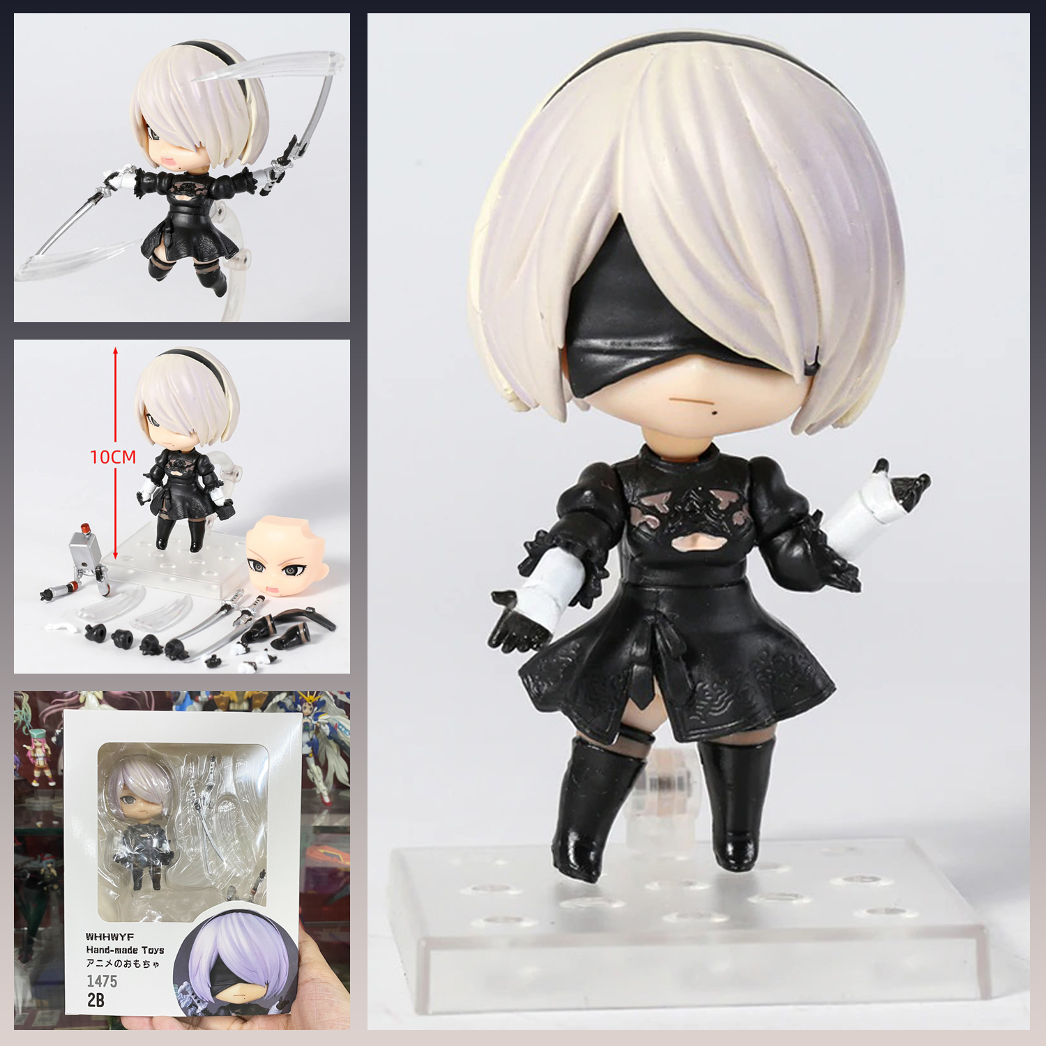 Mô hình Nendoroid 1475 - NieR:Automata 2B [T69 Shop] | Lazada.vn