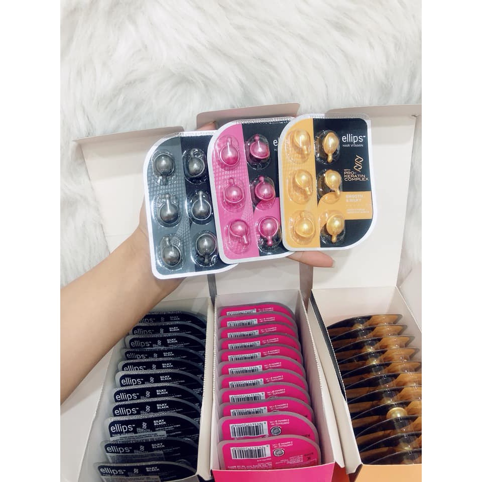 Viên dưỡng tóc Elip dạng Vĩ