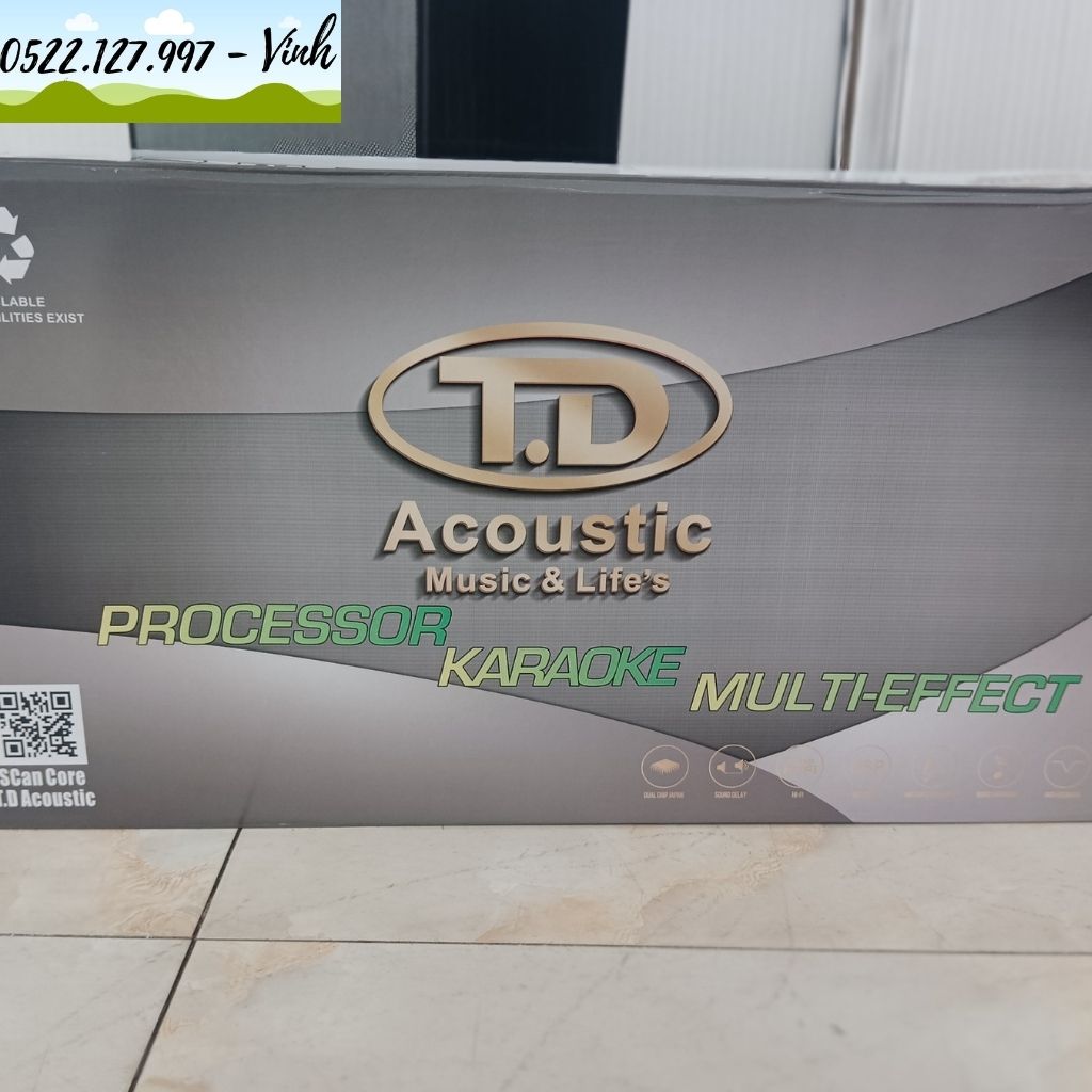 Máy nâng tiếng td acoustic cb900 premium - hàng nhập khẩu - gia khang electronics