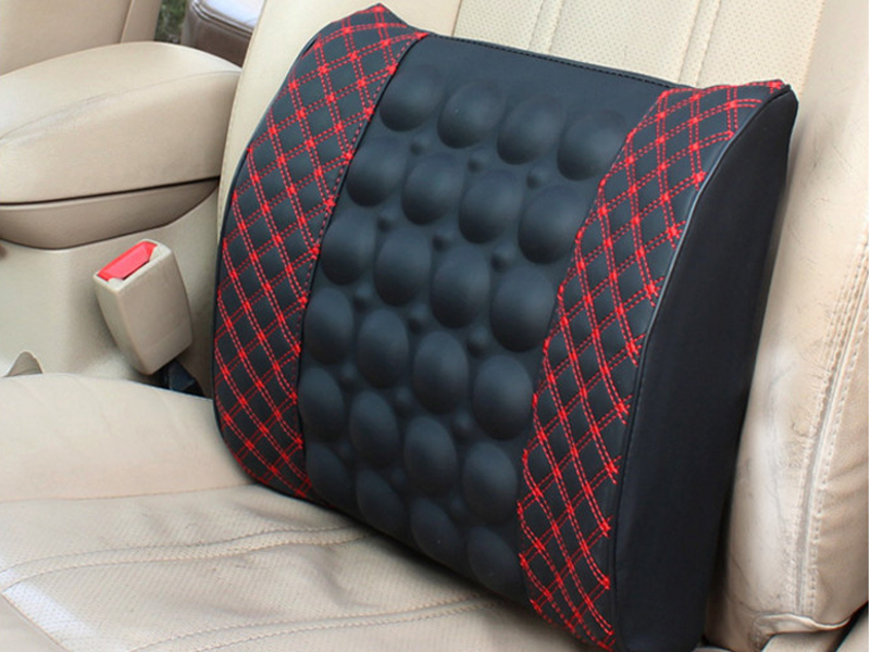 {SALE SỐC} - Đệm tựa lưng Massage trên xe ô tô cao cấp - 2 chế độ rung chống đau mỏi lưng