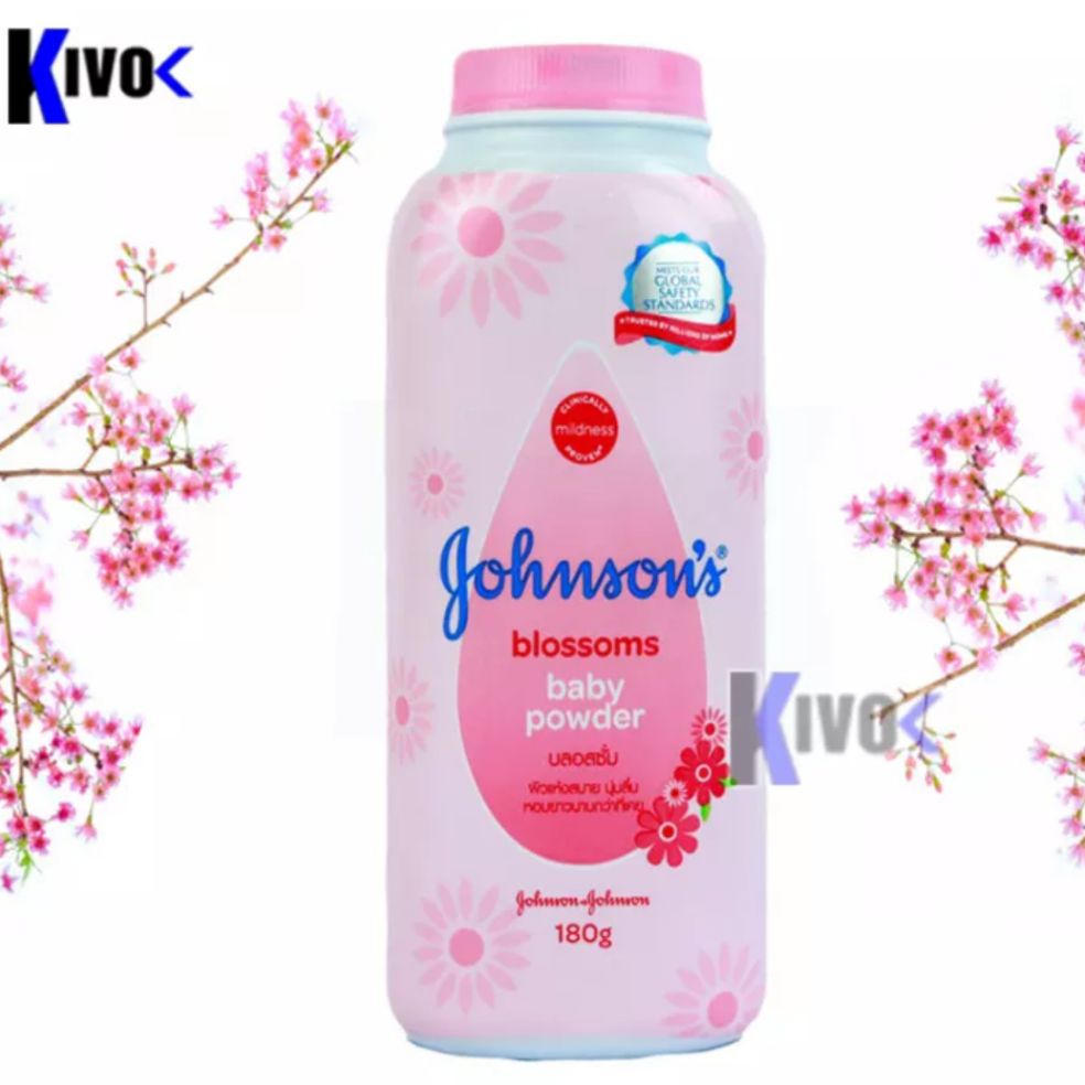 [HCM]Phấn rôm em bé BaBy Jonhson Thái Lan 180g