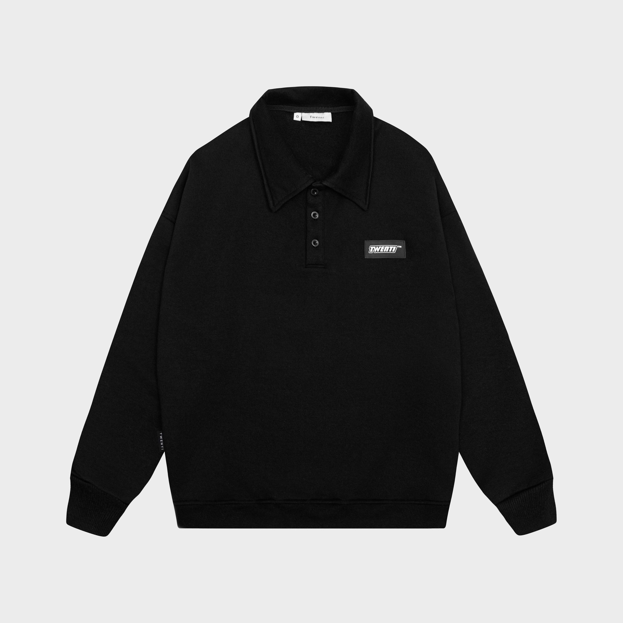 Áo polo dài tay twenti logo tag mạc