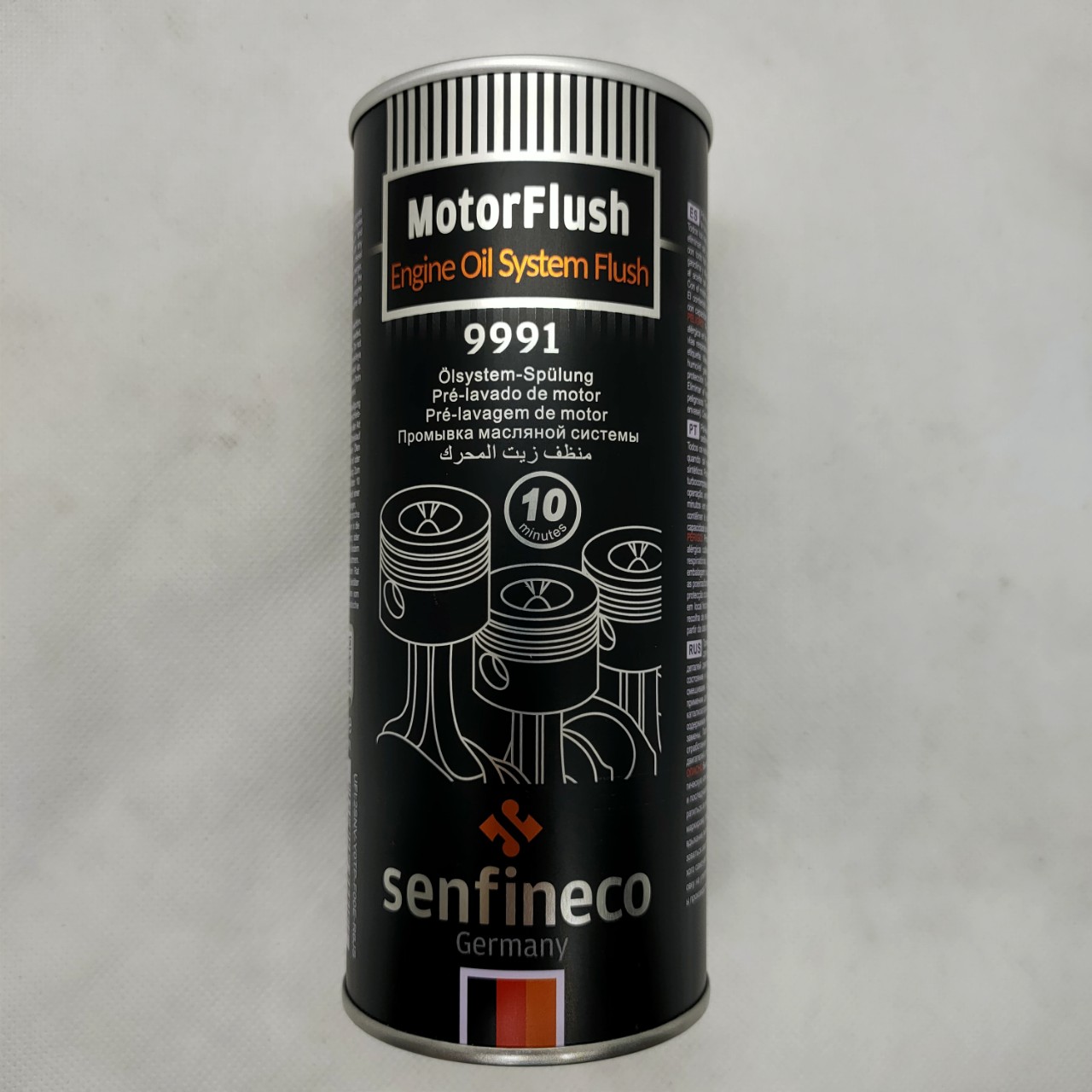 DUNG DỊCH SÚC RỬA ĐỘNG CƠ Senfineco 9991, 443ml (Motor Flush Engine Oil System Flush 9991, 443ml)
