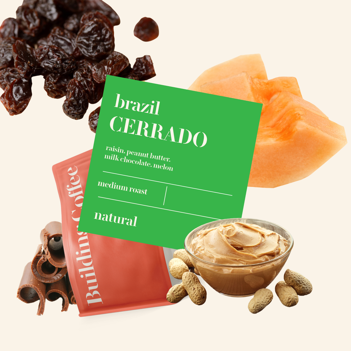 Brazil cerrado - cà phê arabica từ brazil - building coffee