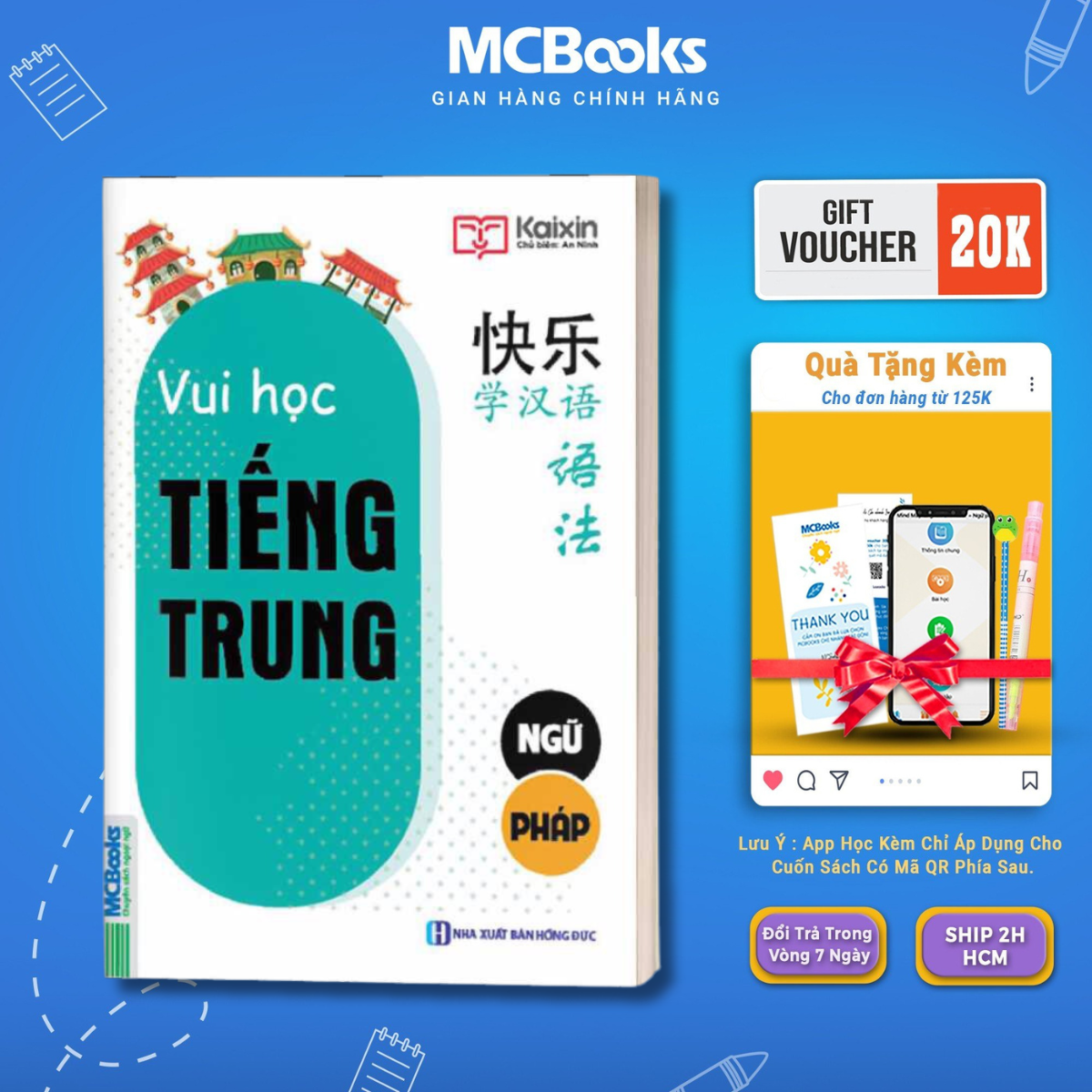 Sách - Joyful Chinese – Vui học tiếng Trung – Ngữ pháp - McBooks