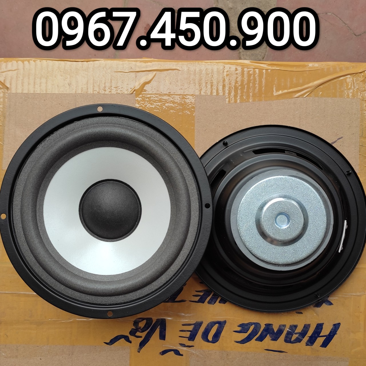 Loa bass 16 cm màng trắng hiệu onkyo - 1 tấc 6 từ f70mm