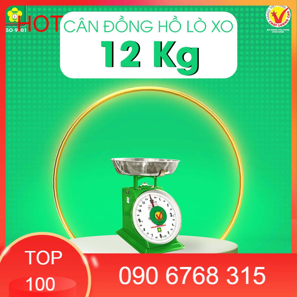 Cân 12kg - cân nhơn hòa - bảo hành chính hãng - mua tận gốc - Tmartmini