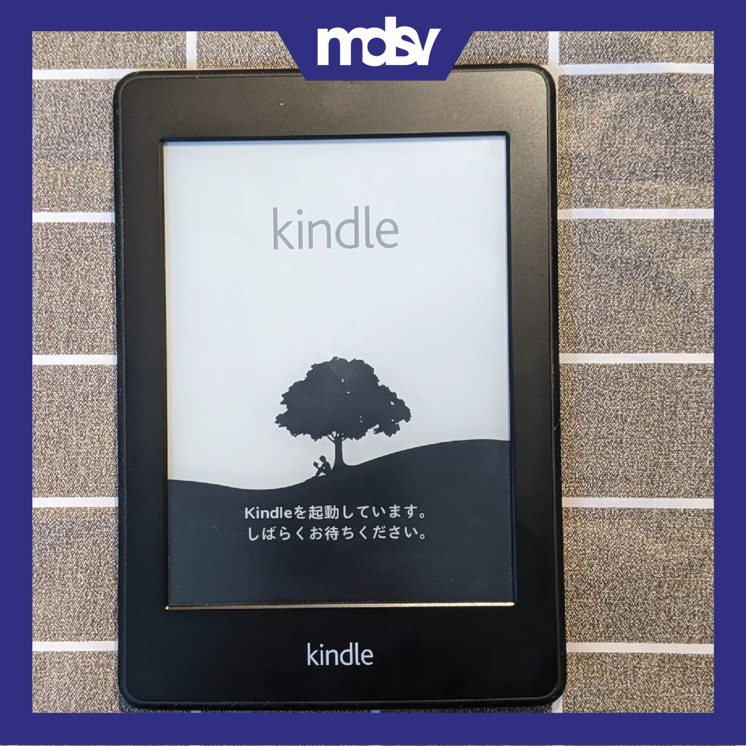 Máy đọc sách Kindle Paperwhite 1 Kindle Ppw1 có đèn nền, màn hình 6'' 212ppi, 2Gb lữu trữ trên 2000 Ebook