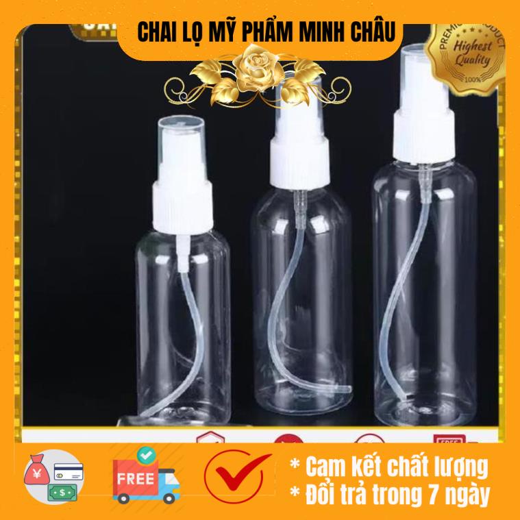 Chai xịt phun sương 50ml/100ml/30ml/20ml - lọ chiết nước hoa