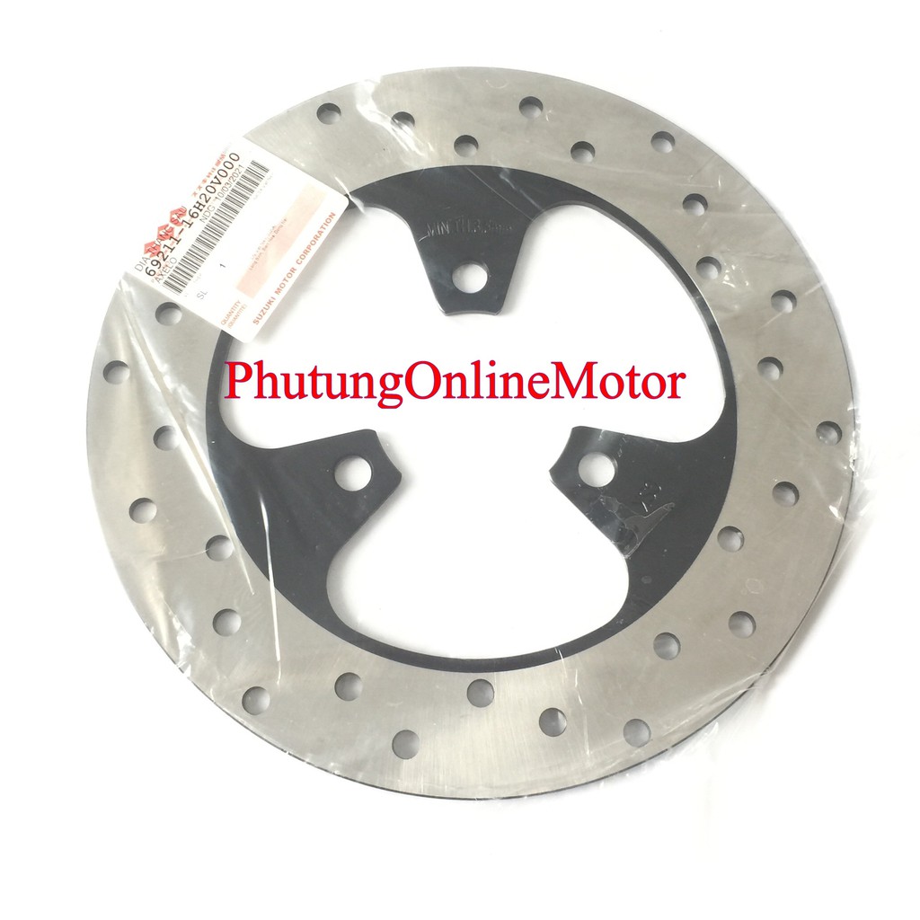 Đĩa Thắng Sau Suzuki Axelo-Zin chính hãng