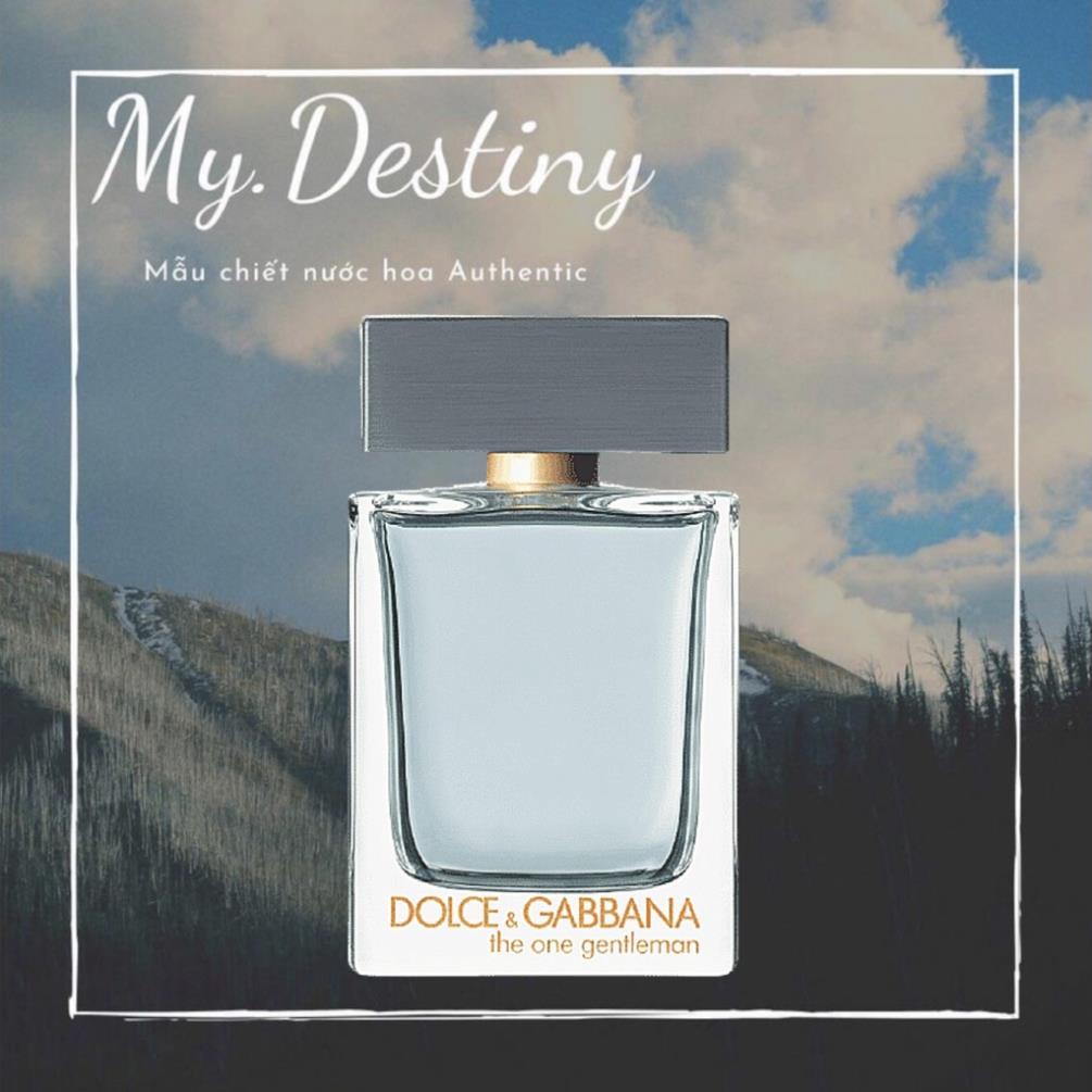 🖤 nước hoa dùng thử d&g the one gentleman test 10ml/20ml _mʏ.dᴇsᴛɪɴʏ