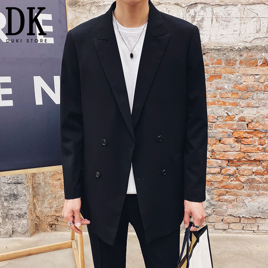 Áo khoác blazer nam ,áo vest nam balzer nam phong cách Hàn Quốc BLU0015 - DUKI STORE