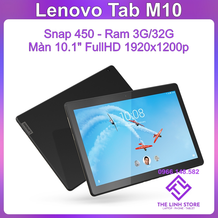 Máy tính bảng Lenovo Tab M10 X605 ram 3G 32G Màn 10 inch FullHD