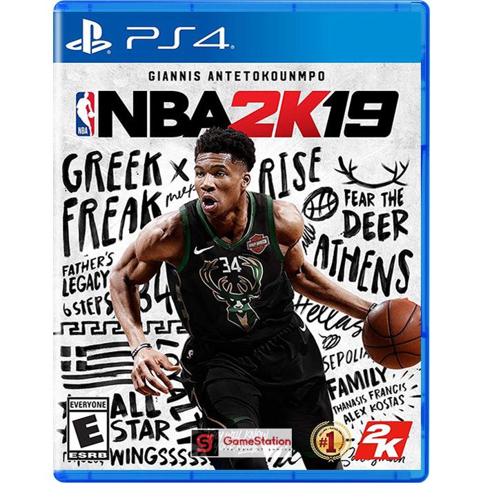 Đĩa game ps4: nba 2k19 - hệ us