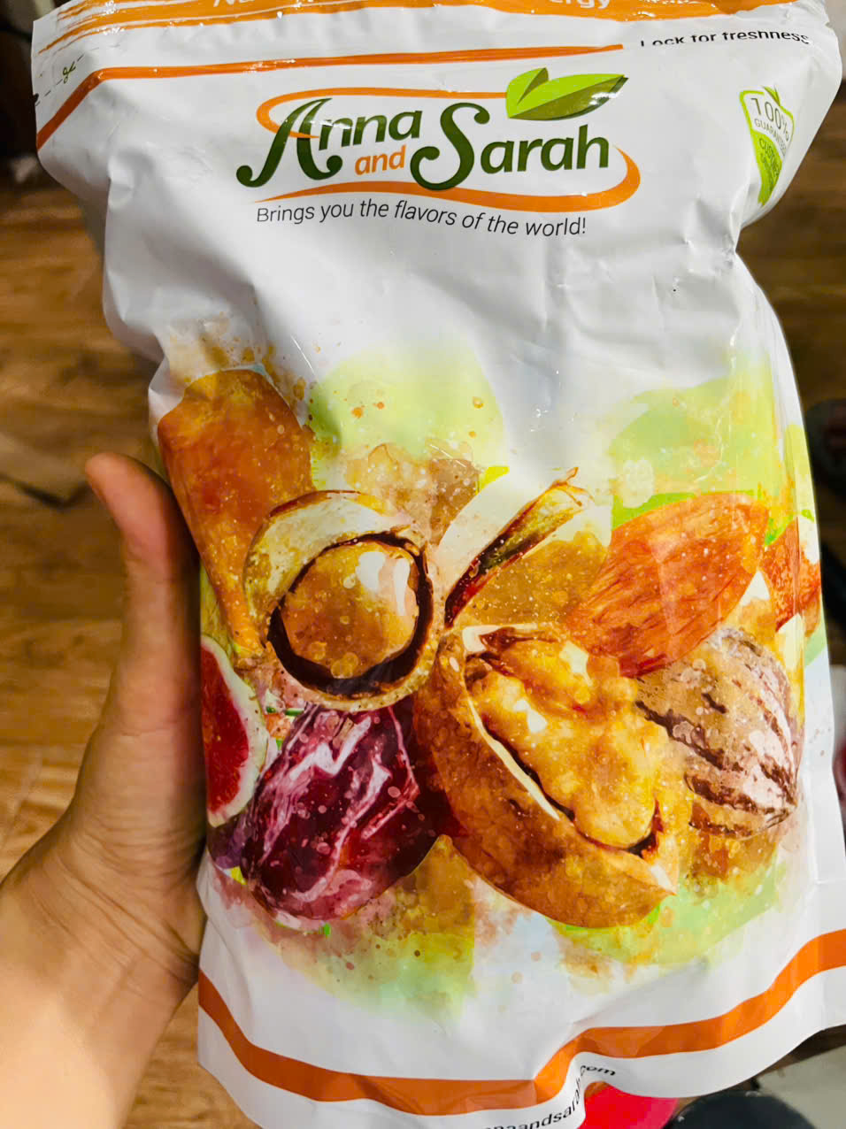Hỗn hợp trái cây sấy khô Anna and Sarah Mini Fruit 908g