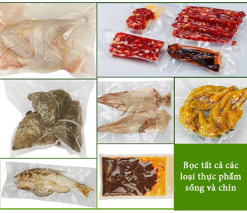 Túi hút chân không - combo 100 túi hút chân không loại đặc biệt - cao cấp, tặng phiếu bảo hành 1 năm toàn quốc