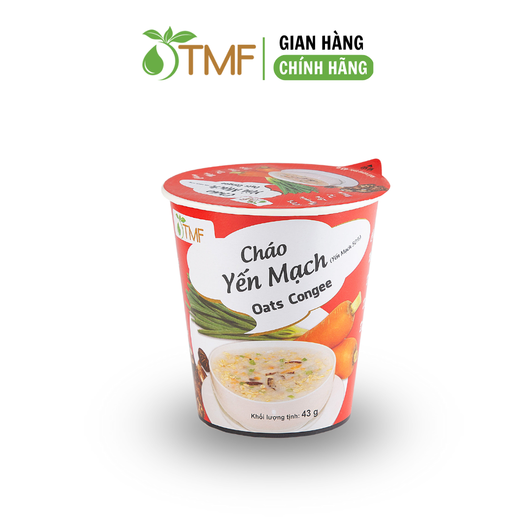 Cháo Yến Mạch Ly TÂM MINH FOODS Giảm Cân Dinh Dưỡng Cho Bé Ăn Dặm