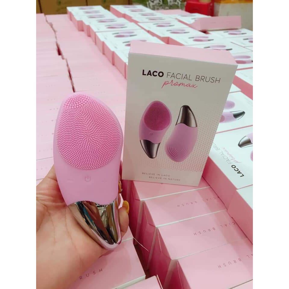 [HCM]Máy rửa mặt Laco Promax 4D Mẫu Mới - Máy rửa mặt Laco Sóng Âm Sonic Tăng Sinh Colagen Nâng Cơ Se KHít Lỗ Chân Lông.Bảo Hành 3 THáng.