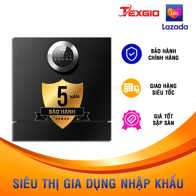 [Trả góp 0%]MÁY RỬA BÁT CHÍNH HÃNG 8 bộ TEXGIO TG - BI205  BẢO HÀNH 05 NĂM ĐIỀU KHIỂN CẢM ỨNG SẤY KHÔ KHÍ NÓNG DIỆT KHUẨN TIA CỰC TÍM CÔNG NGHỆ CHÂU ÂU máy rửa chén máy rửa chén bát   may rua chen may rua bat gia re
