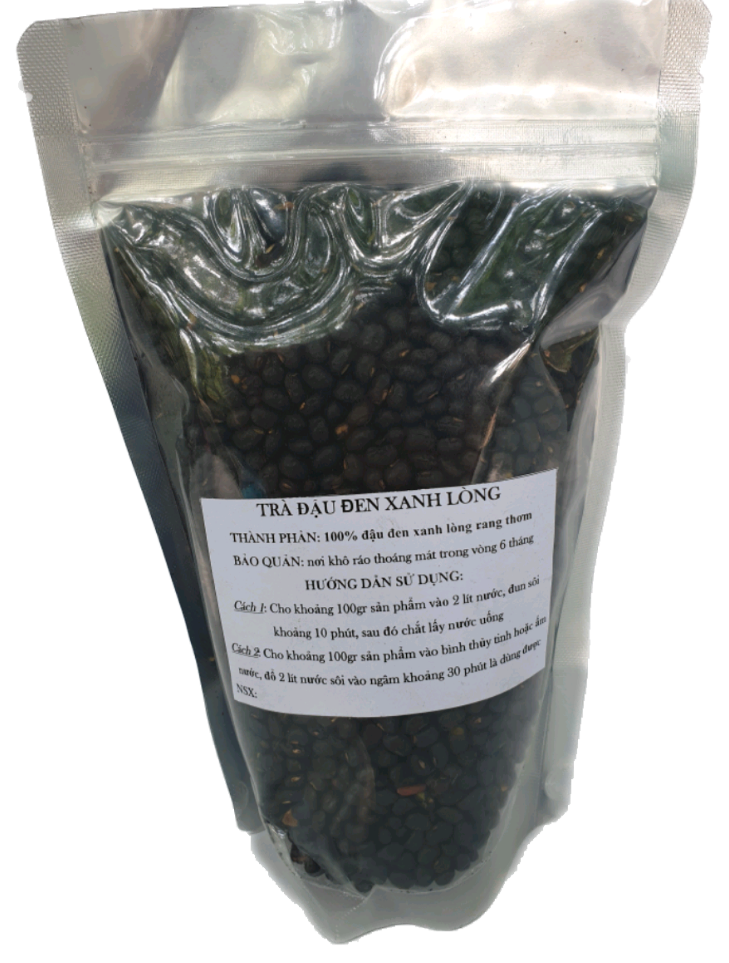 Trà đậu đen xanh lòng rang sẵn 500g/1kg