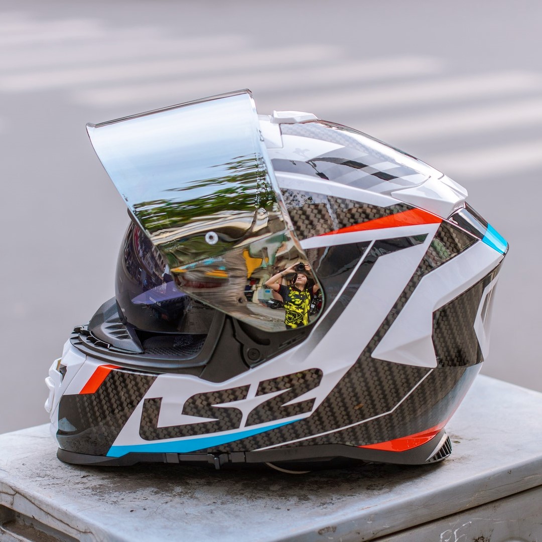 Mũ bảo hiểm fullface ls2 ff800 storm racer – 2 kính