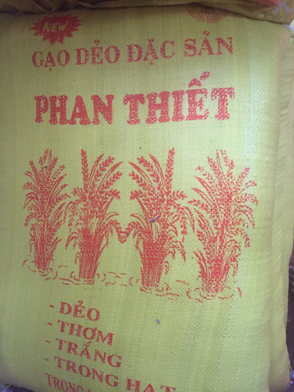 Gạo Dẻo Bầu Phan Thiết Túi 10kg