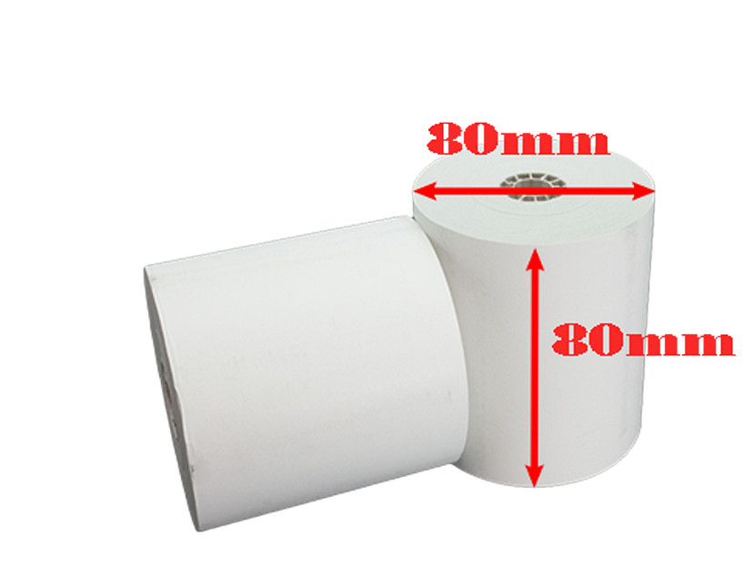 10 cuộn giấy in nhiệt k80 giấy in bill giấy in hóa đơn k80 x 80mm