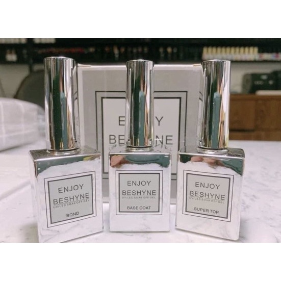 Bộ base , top , cứng móng , lì , kiềm dầu enjoy cao cấp