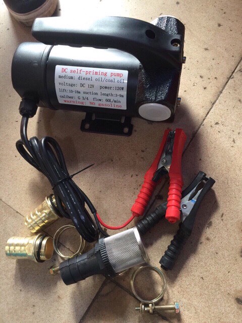 Máy bơm dầu - nhớt 12v