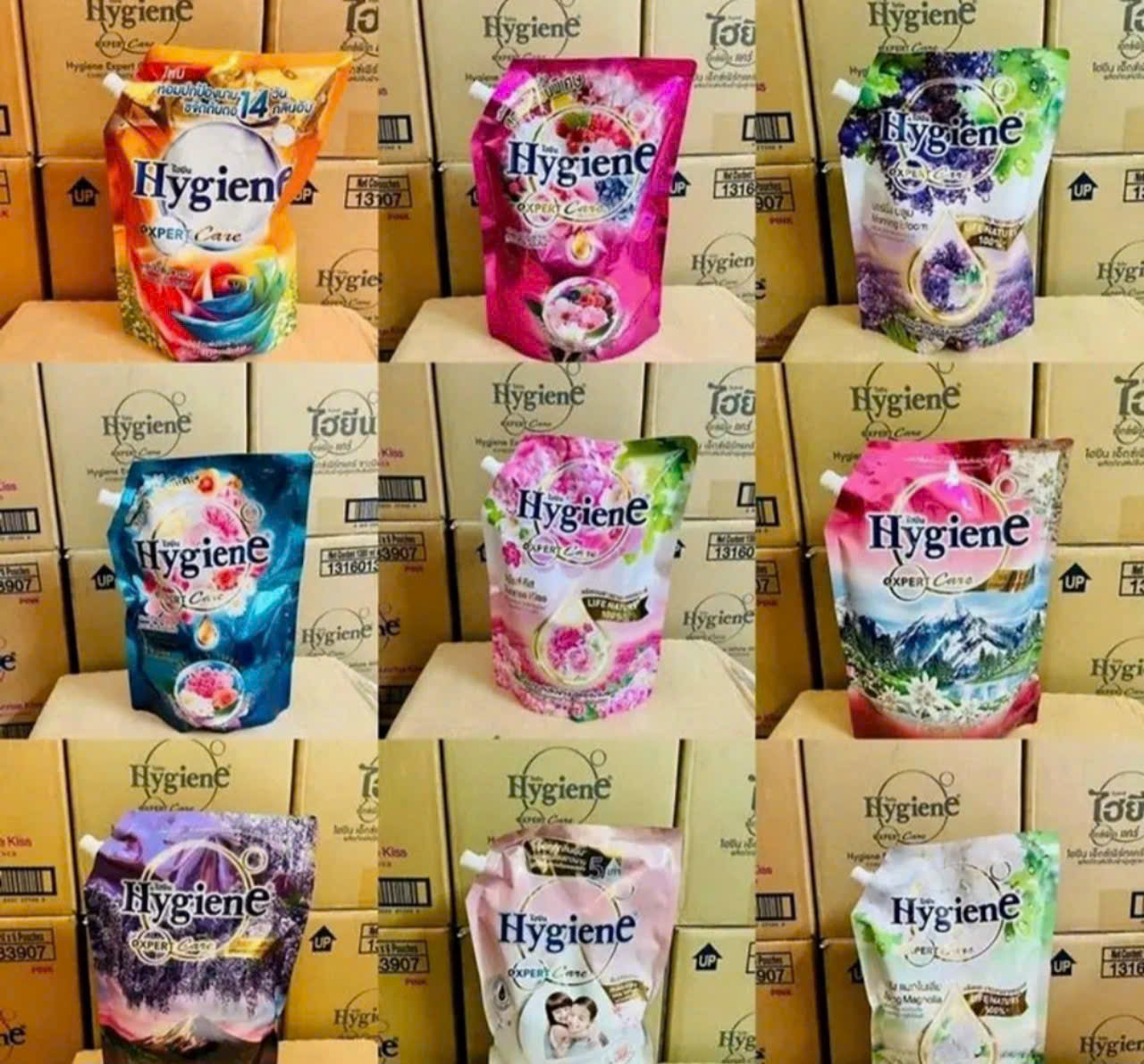 [5_XV] Combo 2 túi nước xả vải Hygien Thái Lan (túi 1150ml), lưu hương thơm cả ngày