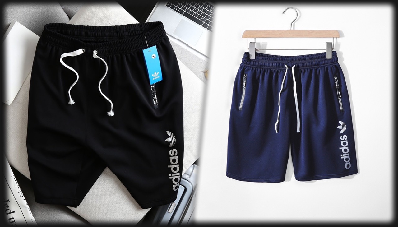 Quần short thun nam bigsize - add dọc