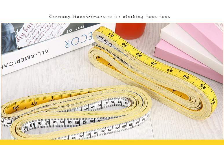 Thước dây hai màu may đo bản rộng 1,9cm dài 1,5 mét 19gl