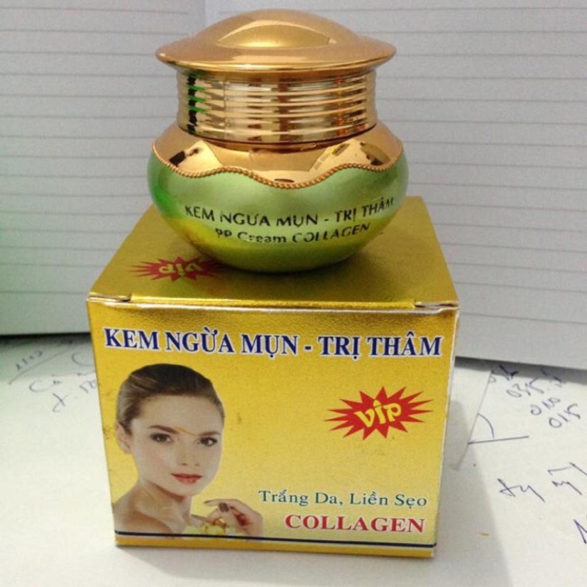 [HCM]Kem Sạch Mụn Thâm Trắng Da Mờ Sẹo Linh Chi Vàng 25g