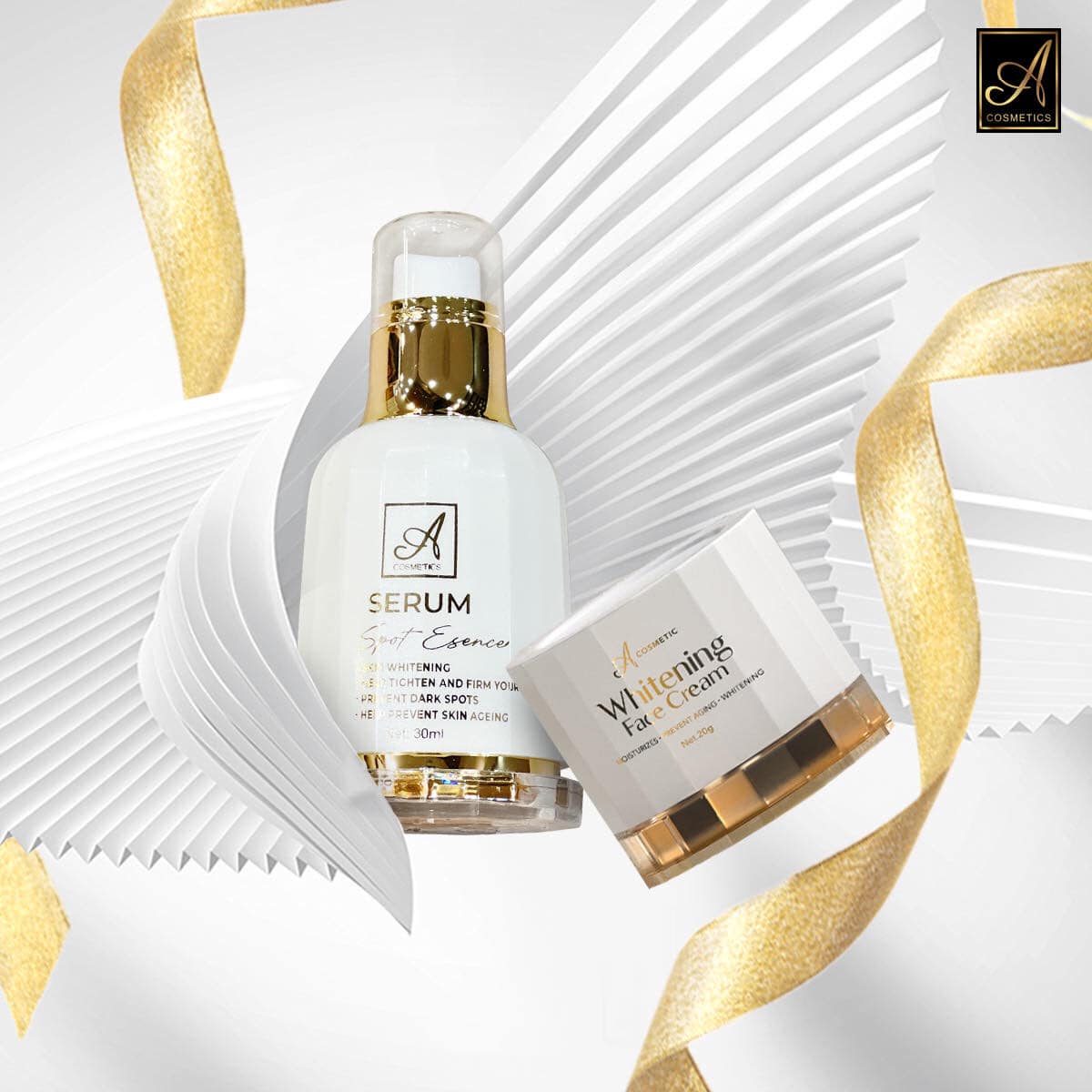 COMBO KEM DƯỠNG FACE PHÁP 2024 + SERUM SPOT 2024 A COSMETICS