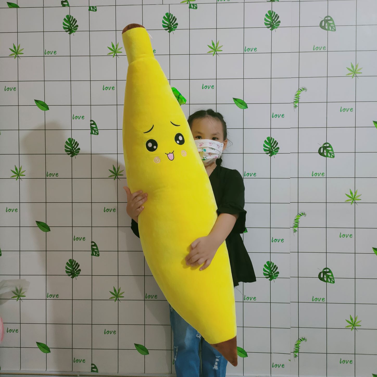 GỐI ÔM TRÁI CHUỐI KHỔNG LỒ MẪU MỚI NHẤT CAO CẤP