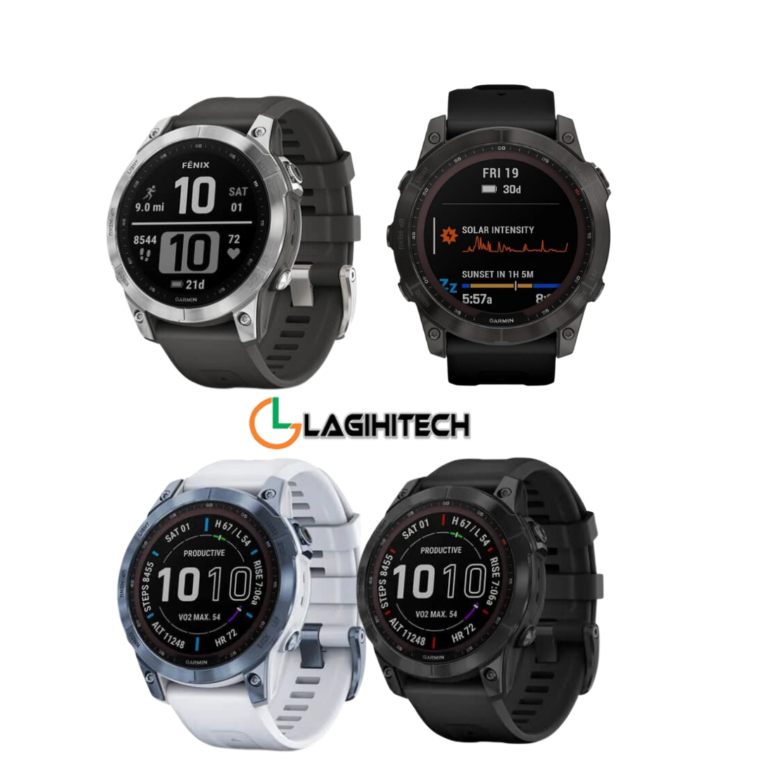 Đồng hồ đeo tay thông minh garmin fenix 7/ garmin fenix 7 saphire solar / garmin fenix 7x saphire solar bảo hành 1 năm - hàng chính hãng fpt