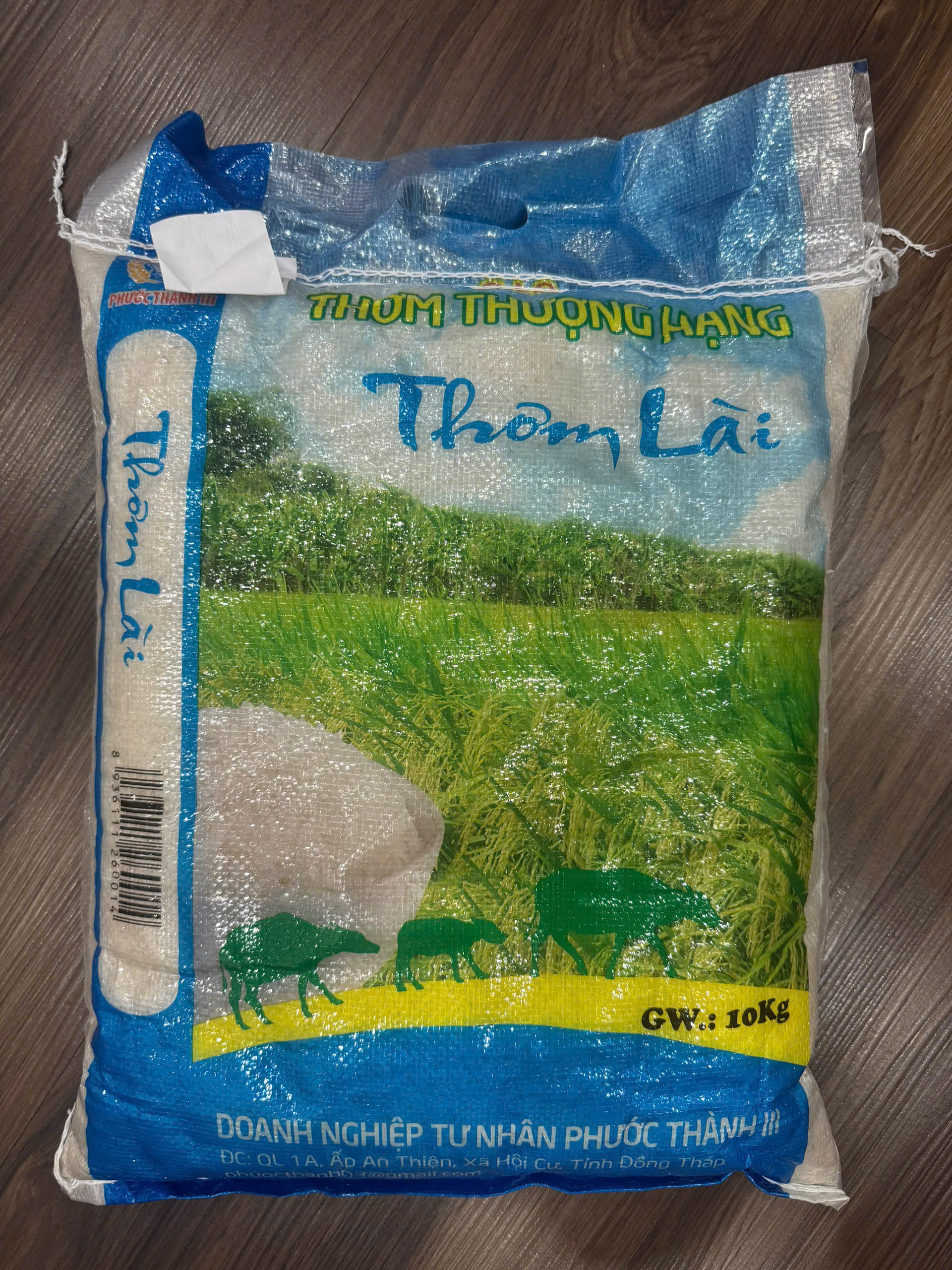 Gạo Thơm lài, Đài Thơm, Hương Lài dẻo, ST25 dẻo mềm thơm, nhập khẩu: Công ty Phước Thành