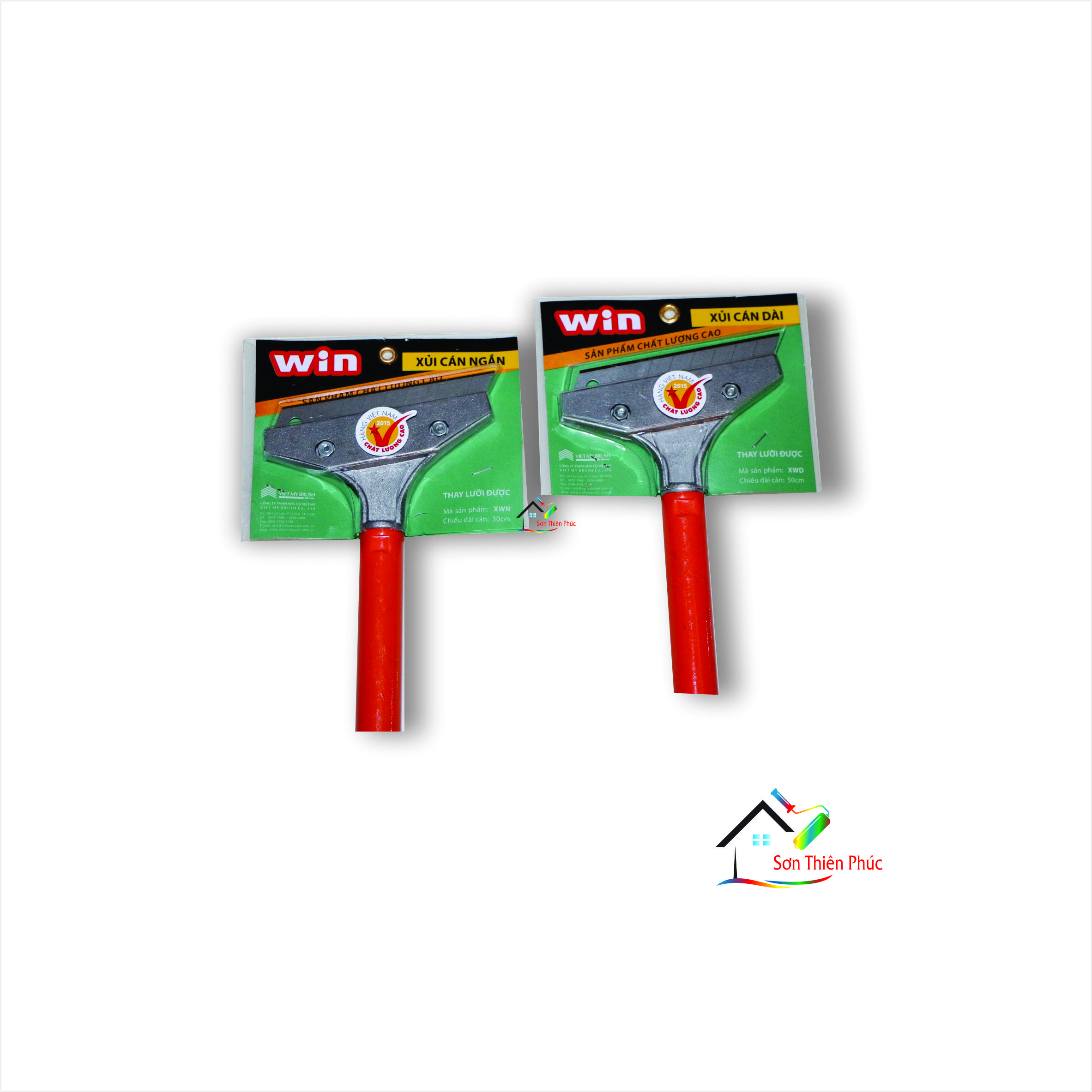 Cây xủi win Việt Mỹ. Vệ sinh vách tường, cửa sổ, cửa kính, cạo bỏ các lớp vôi và sơn cũ.
