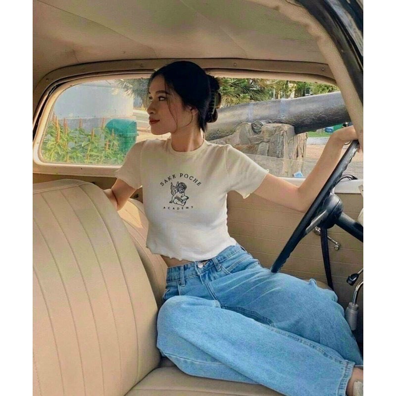 Áo croptop thiên thần A5082
