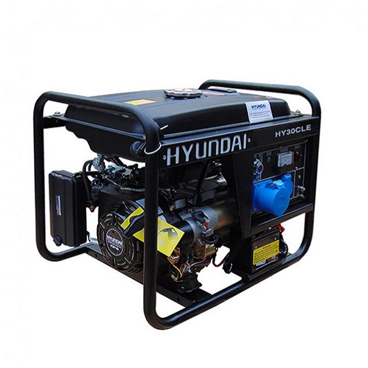 Máy phát điện hyundai chạy xăng 2.5kva-2.8kva hy30cle