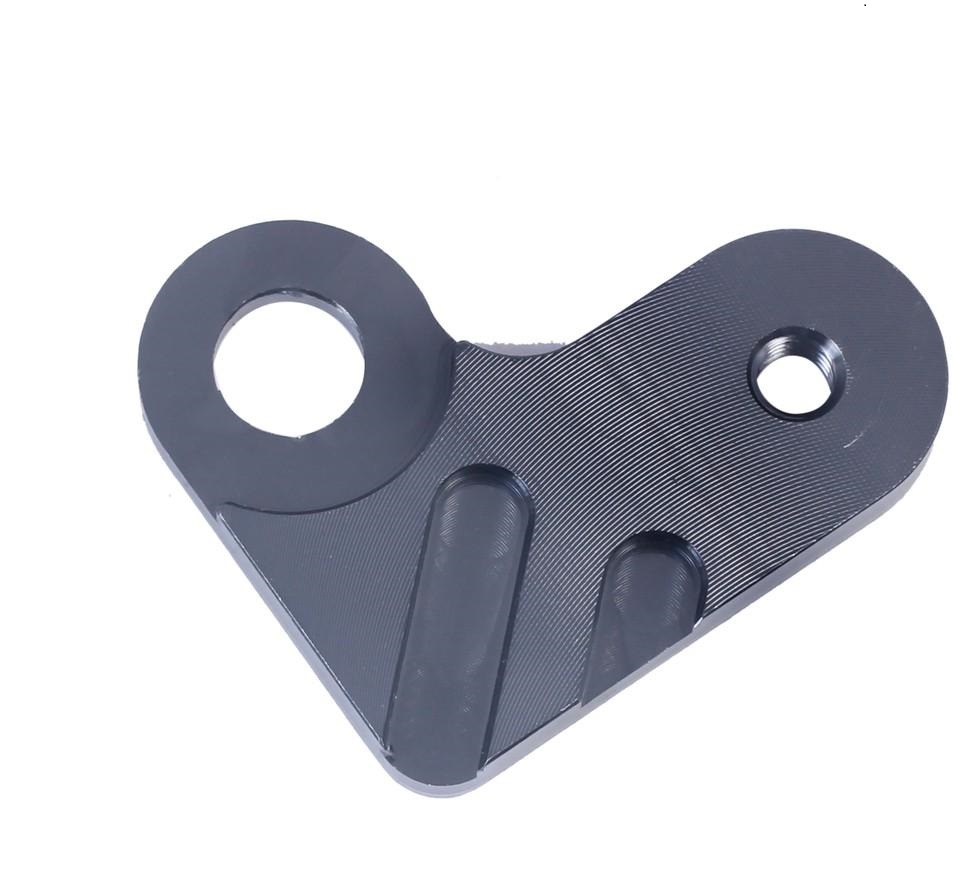 Pass CNC chữ L gắn chân gương dùng cho đèn trợ sáng xe máy