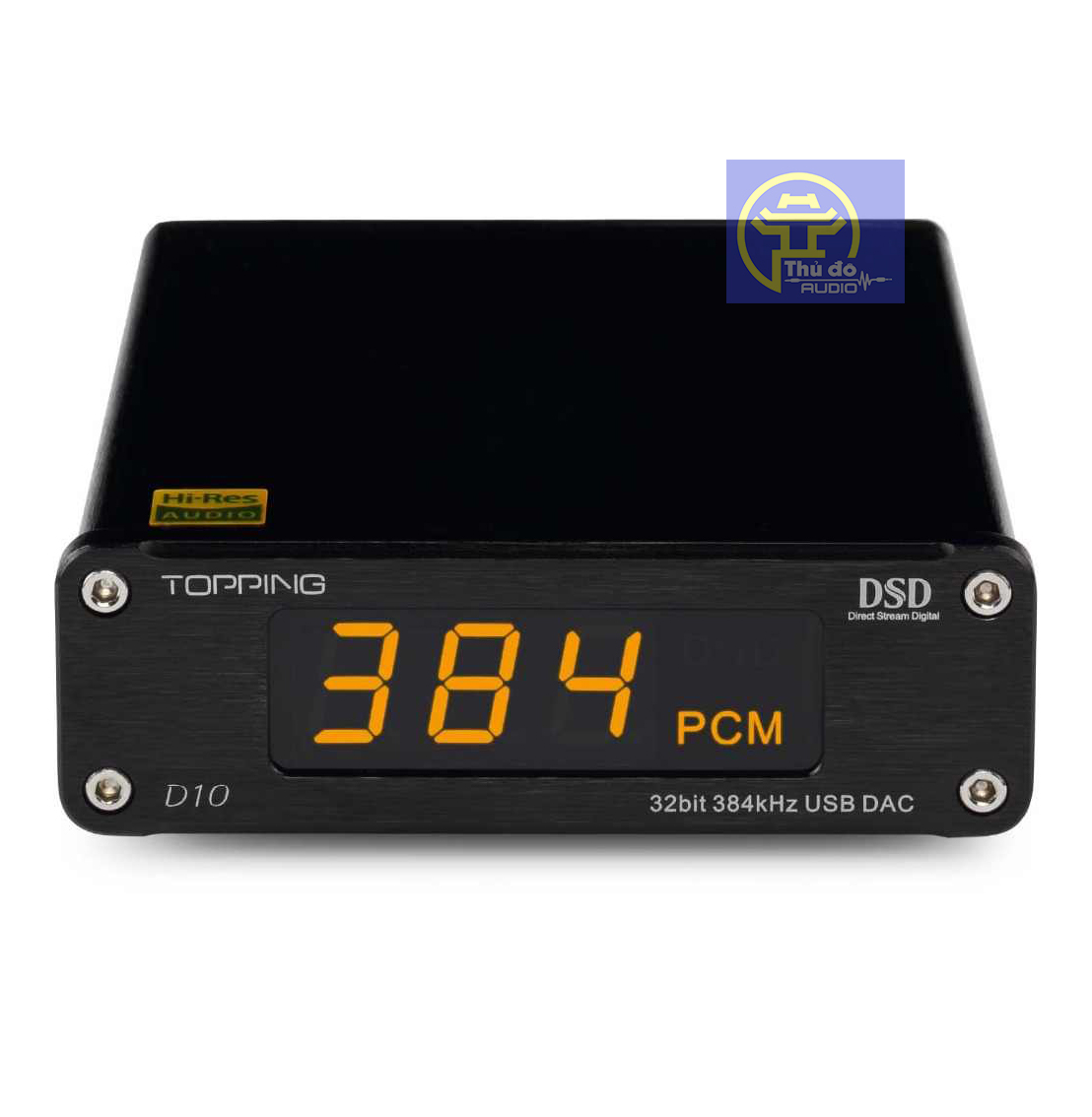 Dac giải mã topping d10 usb 32bit/384khz dsd256