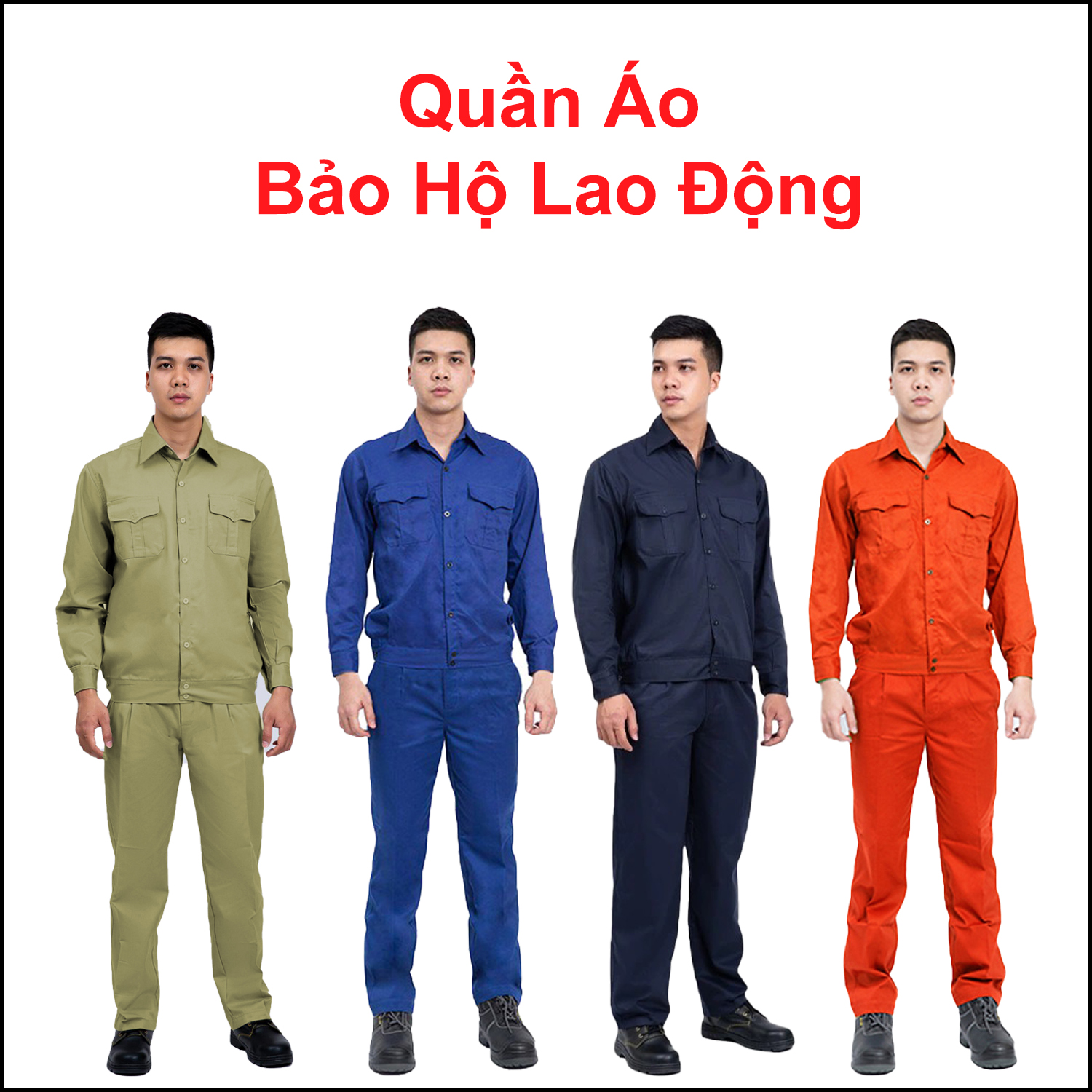 Đồ Bảo Hộ Lao Động Quần Áo Lao Động Đồng Phục Công Nhân Quần Áo Thợ Sửa Xe Quần Áo Công Nhân Vệ Sinh