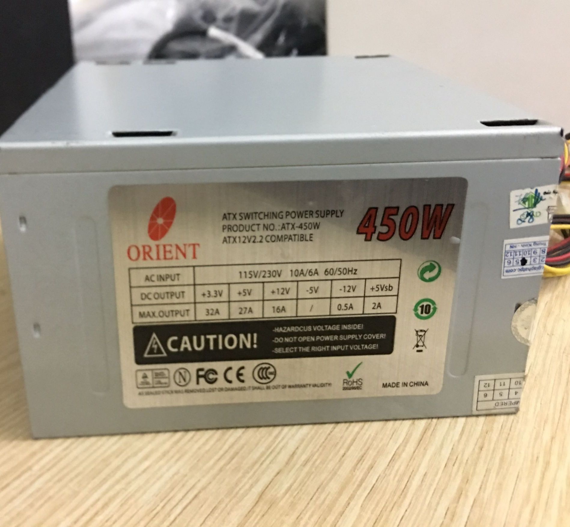 Nguồn máy tính cũ bóc case thanh lý chạy tốt