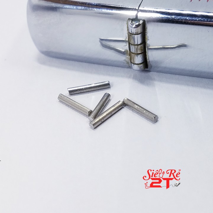 Combo 5 chốt bản lề Zippo - Chốt bản lề thép Zippo - Phụ kiện sửa Zippo